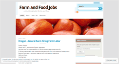 Desktop Screenshot of farmandfoodjobs.com